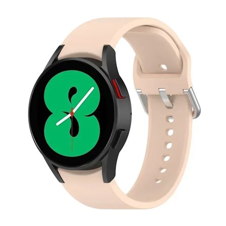 20mm Silikonarmband för Samsung Galaxy Watch 7/6/5/4 44-40mm pro Klockarmband för Galaxy Watch 6 4 Classic 43/47mm 42mm/46mm Armband