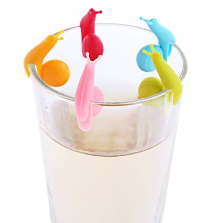 Supersøde te-snegle - Snegl - Teposeholder_jar