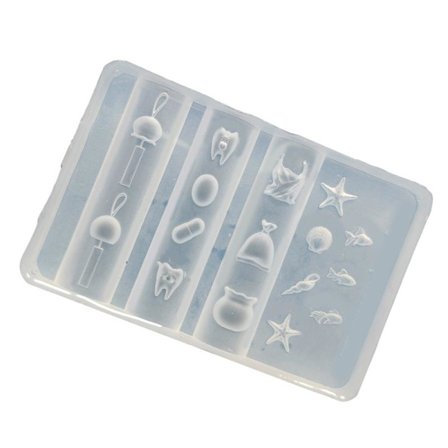 Silikon Neglekunst Form Tilbehør Former Havtema Negl Dekorativ Former