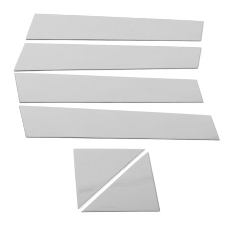 Chrysler 300 300C 2005 2010 Kromipilarin suojasarja 6 osaa