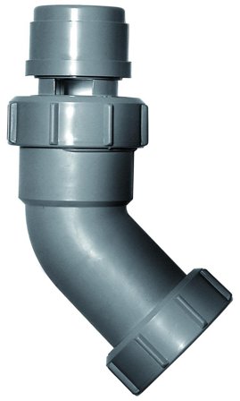 Jafo 3131139 Vakuumventil G40, til vaskelåse og rengøring af rør, Indendørs afløb