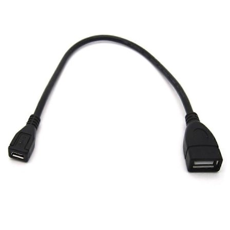 USB 2.0 Hunn til Micro USB Hunn Kabel Dataoverføringskonverter for Telefon_tfrf