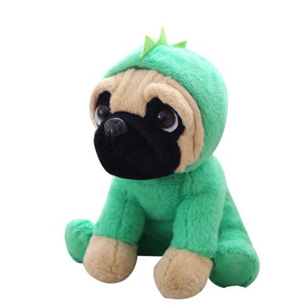 20cm Uppstoppad Simulering Hundar Plysch Sharpei Mops Lovely Puppy Pet