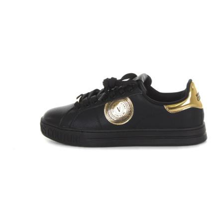 Versace Jeans Couture 71Ya3Sk1 Zp026 low sneakers Sort, Herre, Størrelse: 41 EU