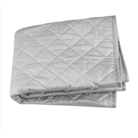 Isoleret Strygeklud Dampstryge Tæppe Bomuld Bærbar Bordplade Strygemåtte Varmebestandig, Sølv 55 * 60cm Jinyu