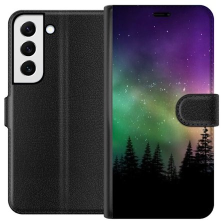 Yhteensopiva Lompakkokotelo Samsung Galaxy S22 5G Revontulet