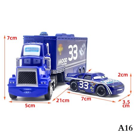 Disney Pixar Autot 3 Salama McQueen Rekka - Täydellinen