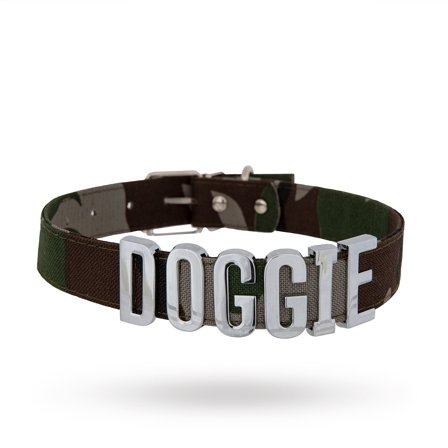 Personligt Hundhalsband 3 cm - Camo- Hundhalsband