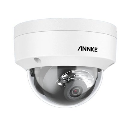 4K Kupolkamera, 8MP, AI Rörelsedetektering, Nattsyn