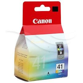 Canon CL-41 - 12 ml - Høy ytelse - farge (cyan, magenta, gul) - original - blekkpatron - for PIXMA iP1800, iP1900, iP2500, iP2600, MP140, MP190,
