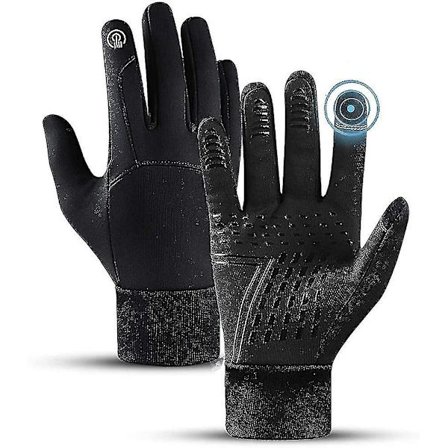 Cykelhandskar, Termiska Handskar Mode Touch Screen Handskar Vattentäta Vinter
