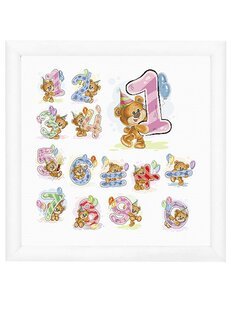 Stickpackung Bild Ziffern