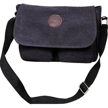 XJ-Vintage Canvas Satchel Messenger Taske til mænd og kvinder, lille Messenger-taske Casual skuldertaske Crossbody-taske Rejsetaske_yux