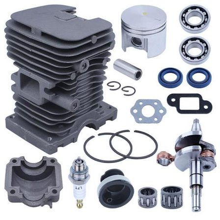 Sylinteri MS170 Stihl MS170 MS180 017018 moottorikotelolle Piston kampiakselille Laakerit tiivistesarja 38mm