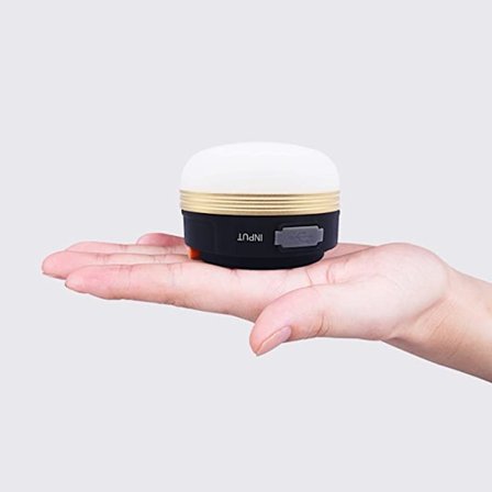 Camping Lys Lanterne LED Vandtæt USB Genopladelig Lampe 3 Mod