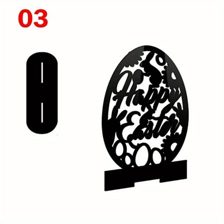 2D Flad, Forårshare Højblank Polymer 3D Udhulet Bordplade Dekoration | Forårsfest DIY Håndværks Ornament med Blomster [DB]