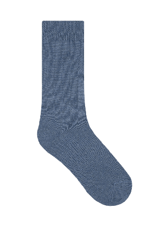 BleuForêt Socka i ull & kashmir Strumpor Herr Blå 39/42