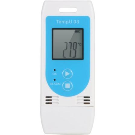 KKmoon USB-lämpötila- ja kosteusdatan kirjaaja, uudelleenkäytettävä RH TEMP -kosteusdatan kirjaaja, kosteuden kirjaamismittari, 32 000 