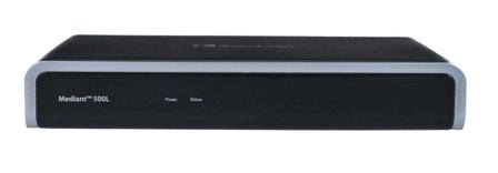 AUDIOCODES MEDIANT 500L W/ 4 BRI VOICE INTERFACES INCL. MEDIANT 500L RE CTLR