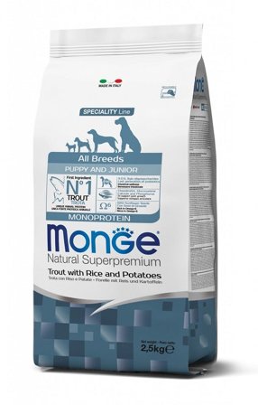 Monge Natural Superpremium All Breeds Trota con Riso e Patate
