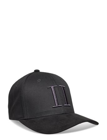 Baseball Cap Suede Ii Accessories Headwear Caps Black Les Deux