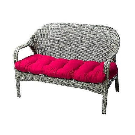 Lounger Trädgårdsmöbler Patio Lounger Bänkdyna (Pall ingår ej, endast dynor!)