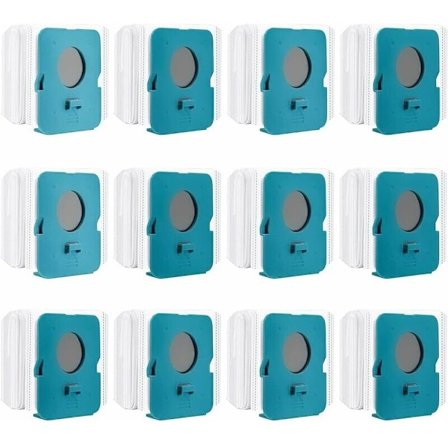 12 kpl Pölypusseja Clean Station -pölynimurille Samsung Bespoke Jet VCA-ADB95, VS20A95923W, Pölynimurin vaihtopussit, Pölynimuripussit, Pölynimurin 