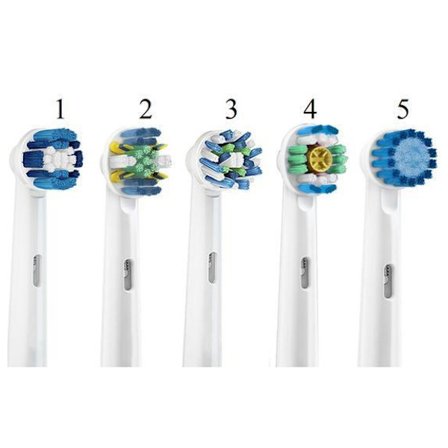 8-Pack Oral-B Kompatibla Tandborsthuvuden / Skaft / Tandborste