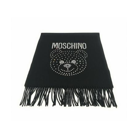 Moschino - Sjalar - Svart - Dam - Storlek: One Size, Dam, Storlek: ONE SIZE