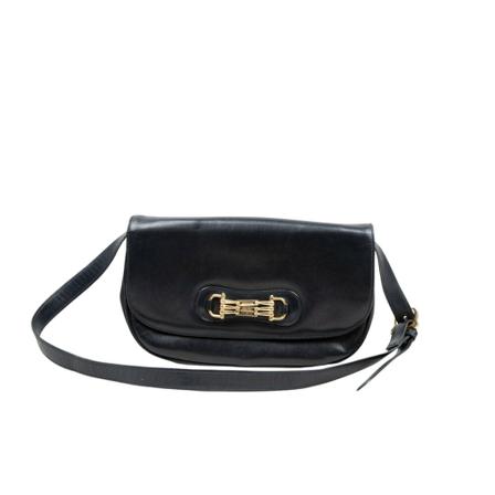 Celine Vintage, pre-owned Horse-Bit Shoulder Bag Zwart, Dames, Maat:ONE Size