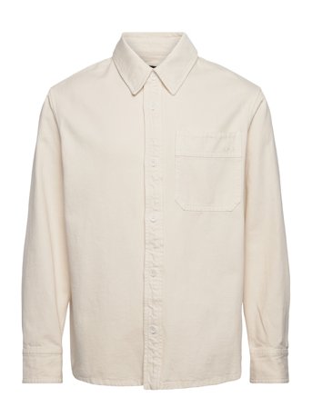 A.P.C. Overshirt Basile Brodee Poitrine - Cream - L