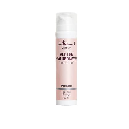 Pudderdåserne.dk Alt I En Hyaluronsyre 50 ml, Skincare, Ansigtspleje, Anti-age