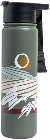 United by Blue Insulated Steel Bottle 22 oz (650ml) Grey - United by Blue