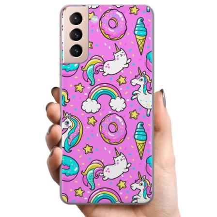 Samsung Galaxy S21+ 5G TPU Mobilcover Unicorn