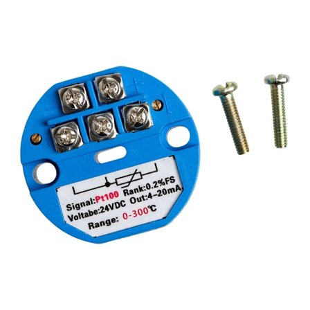 Tarkat lämpötila-anturit Lähetin PT100 0-100°C Alueet 4-20mA Lähtö