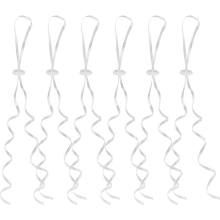 Ballongstängningar 100 st band med snäpplås i plast