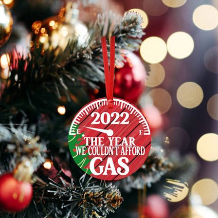 2022 Sjovt Julepynt Året Havde Brug For Benzin 2022 Jule