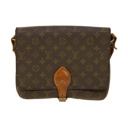 Louis Vuitton Vintage, Pre -owned Cartouchiere Bruin, Dames, Maat:ONE Size