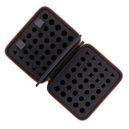 Bærbar Terningeholder Etui Kompakt Bordplade Terningebakke og Organizer Etui