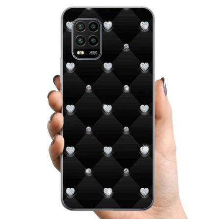Xiaomi Mi 10 Lite 5g Tpu Mobilskal Diamant Hjärta