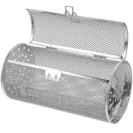 Grill Rostnings Trumma Air Fryer Ugnskorg Rostfritt Stål Ugnsgaller Rotisseriekorg - Yvan