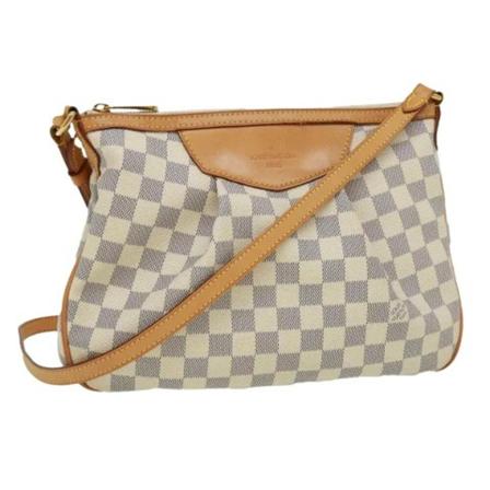 Louis Vuitton Vintage Pre-owned Canvas louis-vuitton-Tass , Beige , unisex , Maat: ONE Size Vintage Tassen