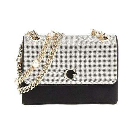 Guess, Crossbody Zwart, Dames, Maat:ONE Size