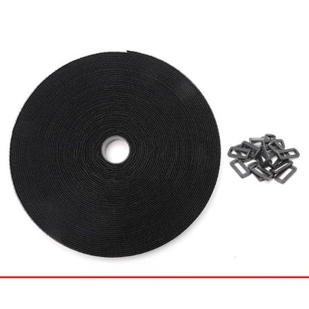 10m rullaverhokiinnitys 50 silmukalla, 2cm leveä vapaa leikkauspituus