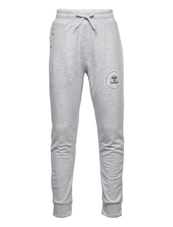 Hmlmath Pants Joggebukser Pysjbukser Grå Hummel