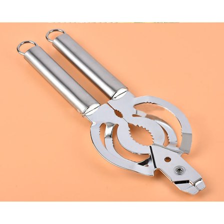 Krukkeåpner, lokkåpner enkel å bruke og oppbevare, premium rustfritt stål