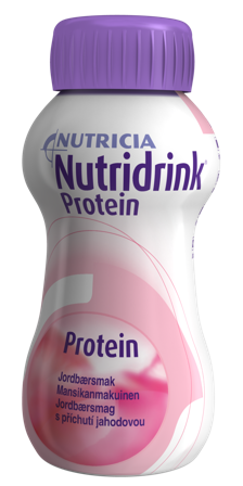 Nutridrink Protein næringsdrikk jordbær 4x200 ml