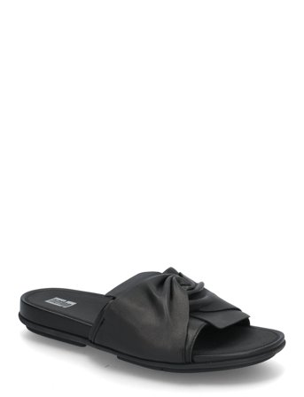 FitFlop | Gracie Soft-Twist Leather Slides | 36