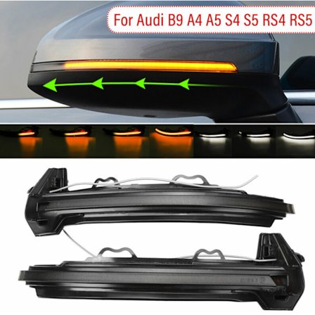 Audi A4 S4 A5 S5 RS4 RS5 Vesivalo LED A4/S4 B9 2016-2019 Ainutlaatuinen Keltainen 2 Kpl