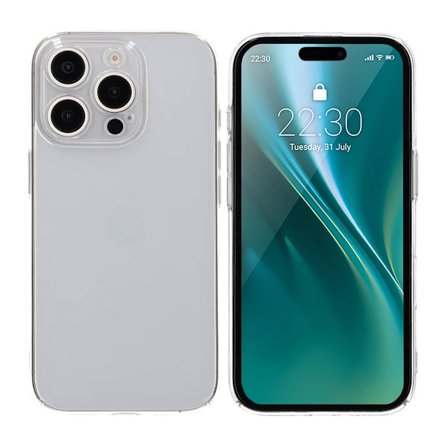 iPhone 16 Pro Mobilskal Ultratunt TPU - Vit